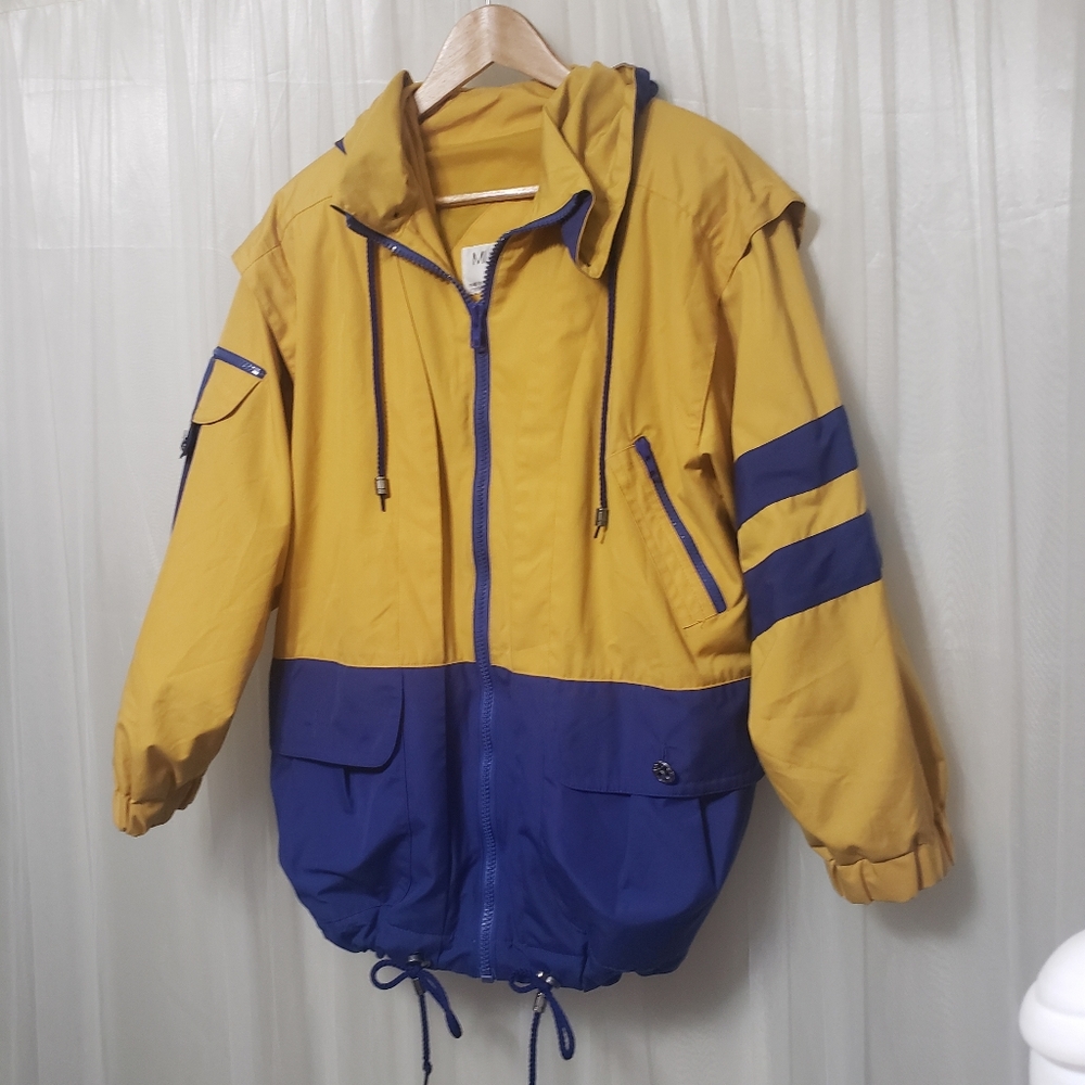 Vintage 80's Mulberry Street Sz L Full Zip Jacket - Picture 4 of 16